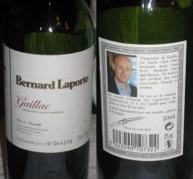 Botella Vino Bernard Laporte